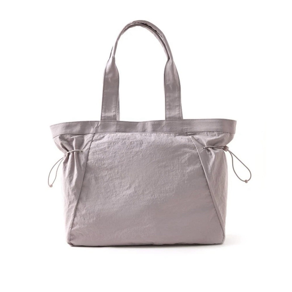 VAKAER Lavender Side Cinch Shopper Tote Bag 18L Shoulder Bag Large Travel Pastel - Picture 2 of 8
